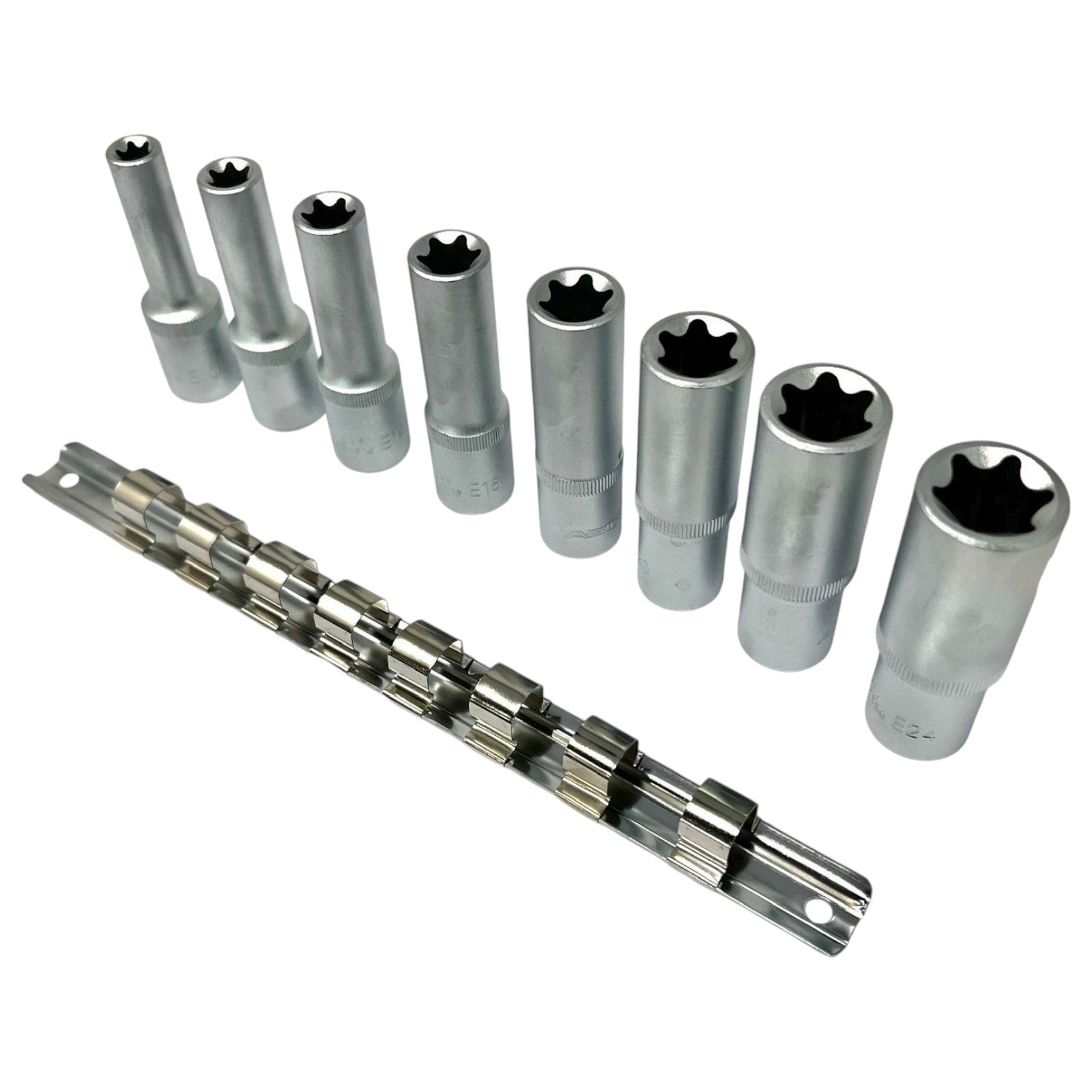 SOCKETS E-TORX 10-24 - SET