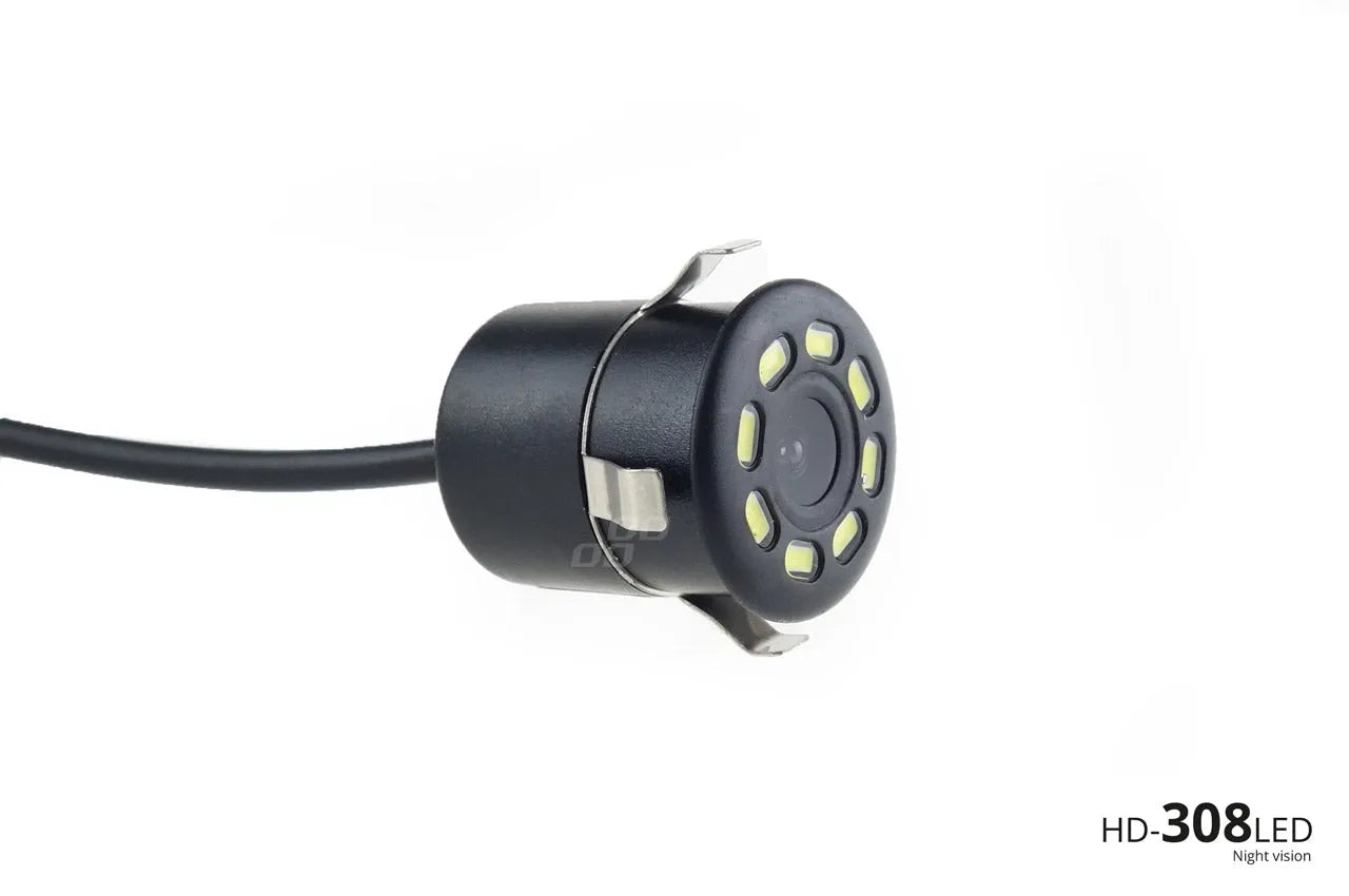 4 white sensors TFT01 43 with CAM-308 LED 18mm night vision camera