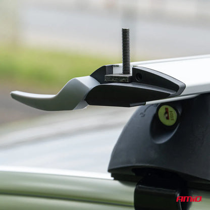 Aluminium integrated roof rack bars 120 cm model CRR-03