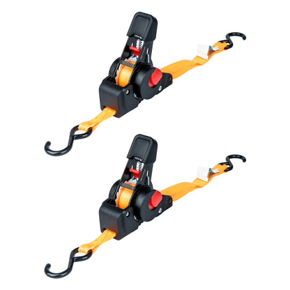 Automatic ratched tie down 100/200kg 18mm 2m S-TYPE