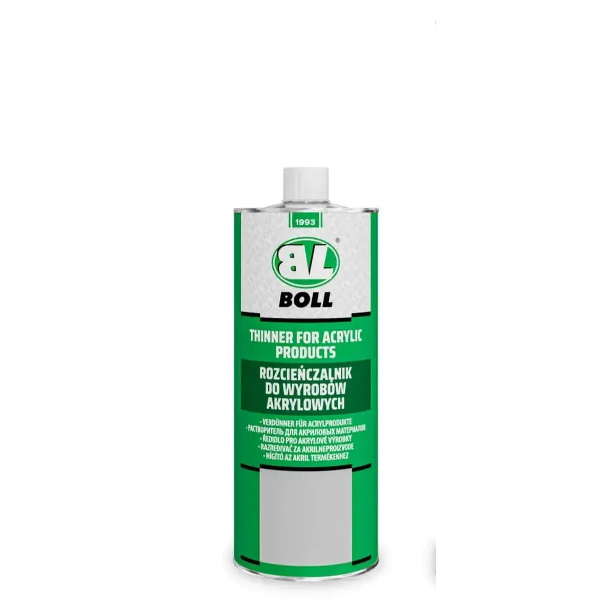 BOLL THINNER FOR ACRYLIC PRODUCTS 1L