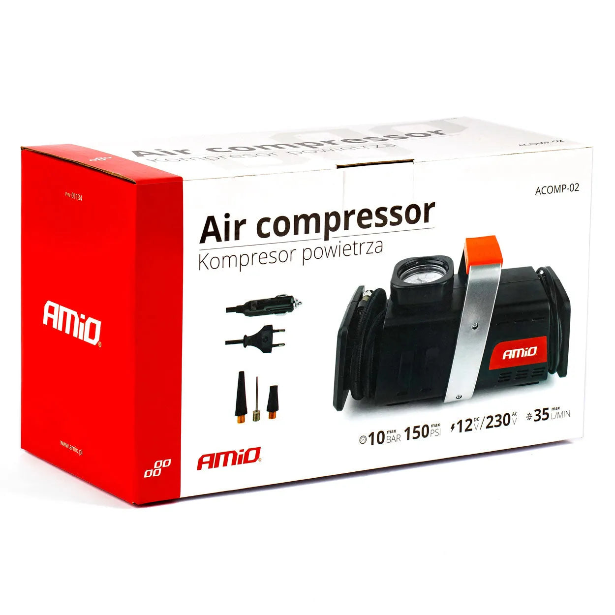 Car Air compressor 12V/230V Acomp-02