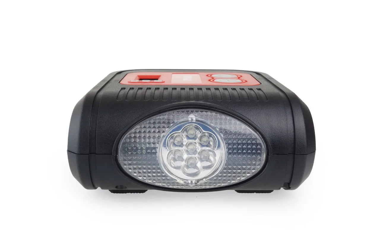 Car Air compressor with digital pressure gauge and LED light 12V Acomp-10