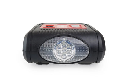 Car Air compressor with digital pressure gauge and LED light 12V Acomp-10