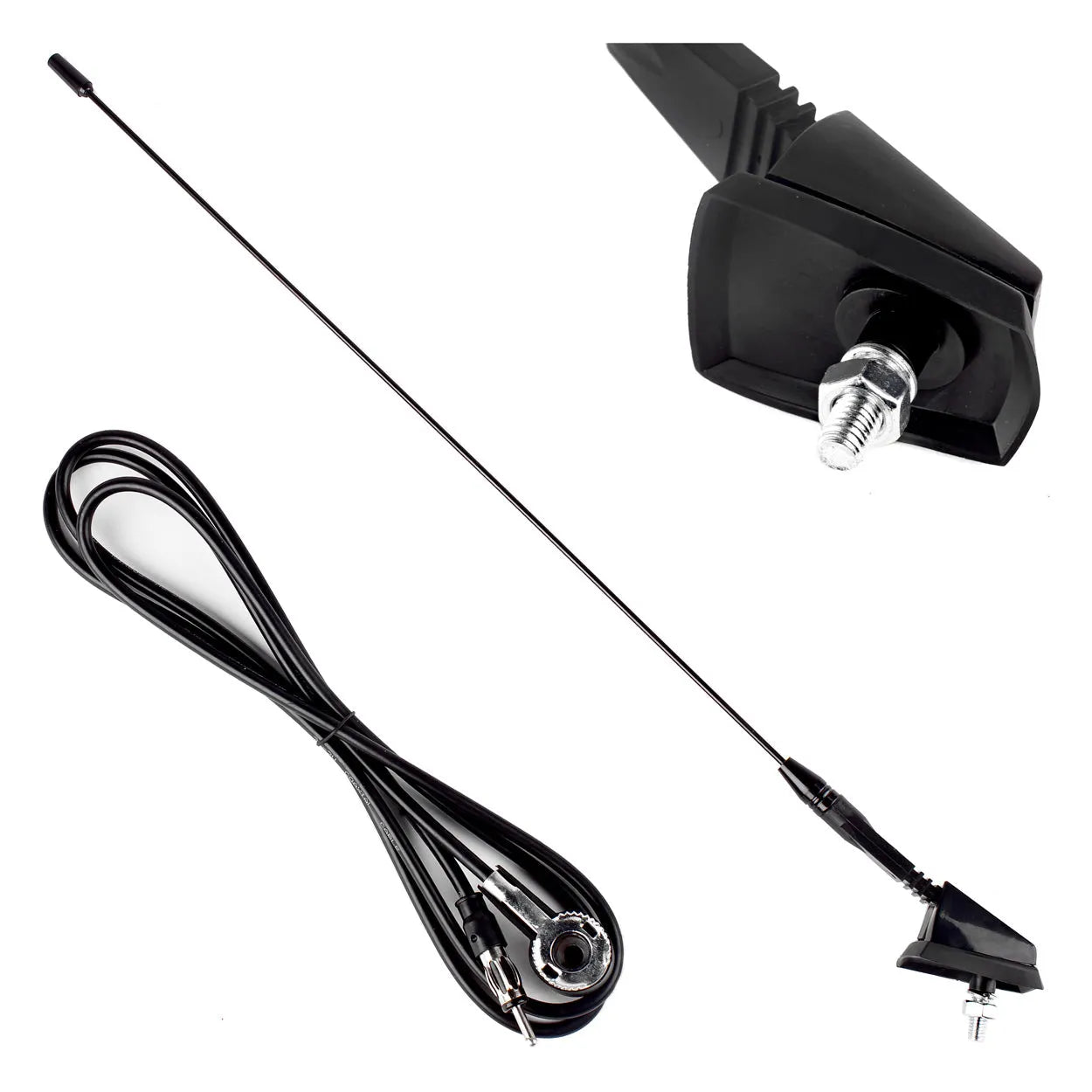 Car Antenna 41cm 5mm adapto