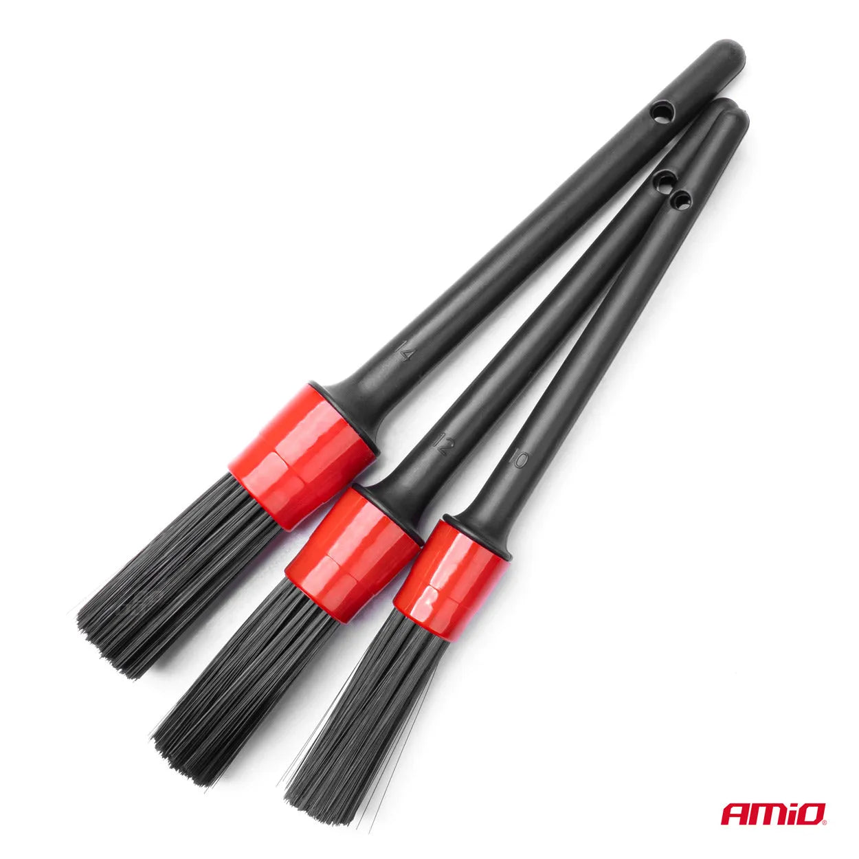 Car detailing brush set 3pcs