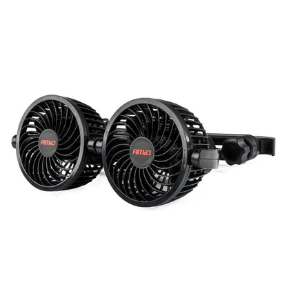 Car fan for headrest 2x4 12V