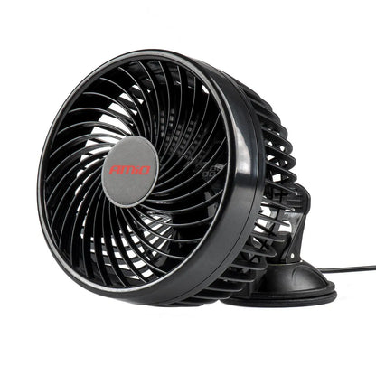 Car fan with suction cup 6 12V