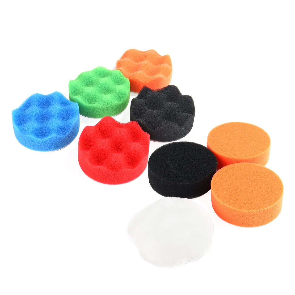 Car polishing set 11pcs 80mm M14