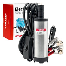 Electric diesel pump 12V/230V submersible diameter 38 mm set with hose