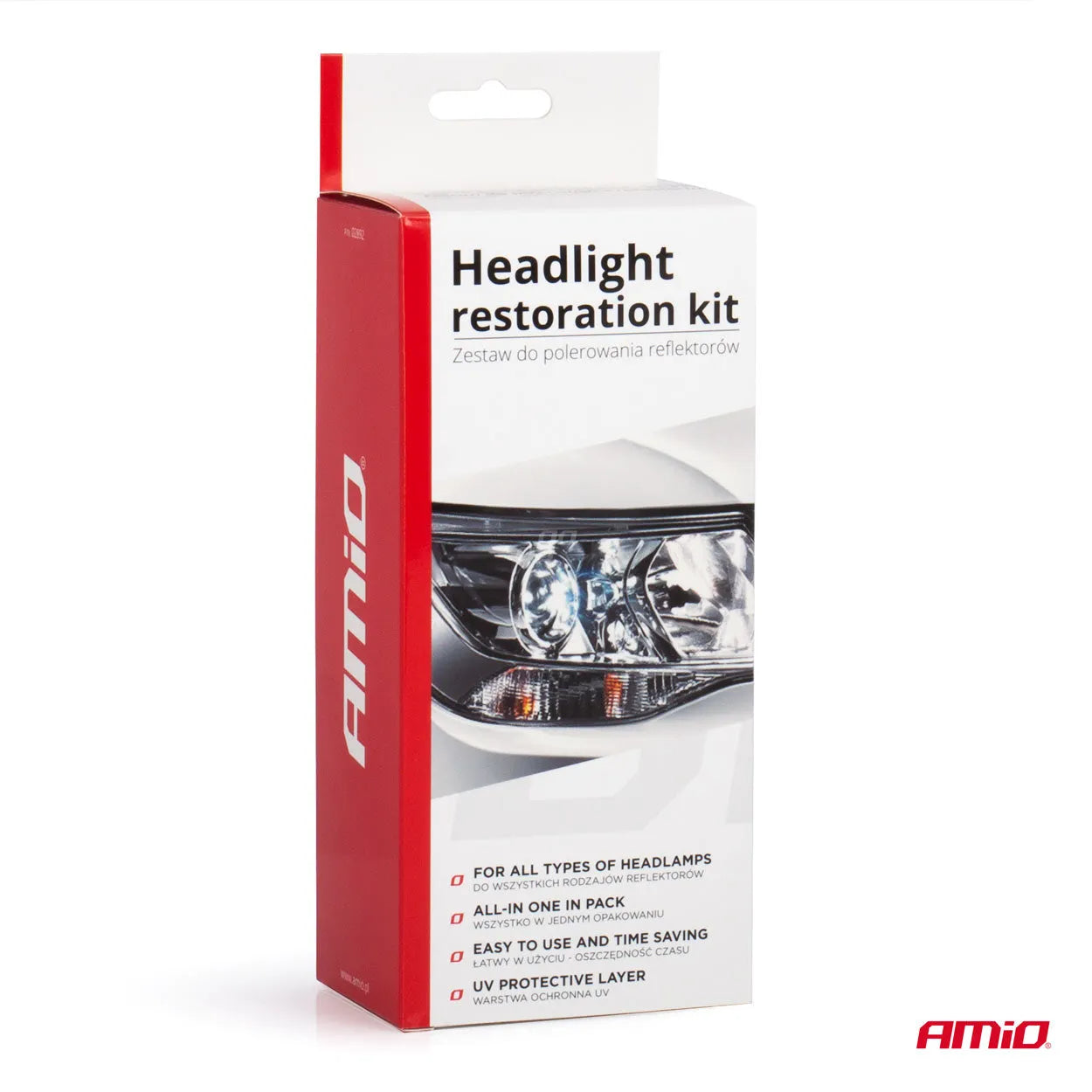 Headlight polishing kit