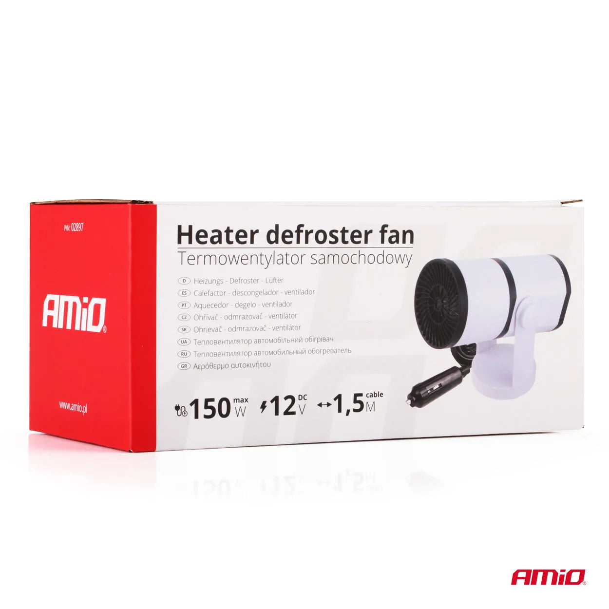 Heater defroster fan -12V 150W