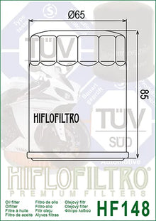 Hiflofiltro Oil Filter HF148