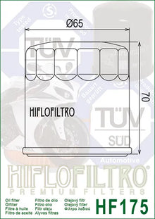 Hiflofiltro Oil Filter HF157
