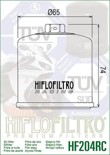 Hiflofiltro Oil Filter HF204RC