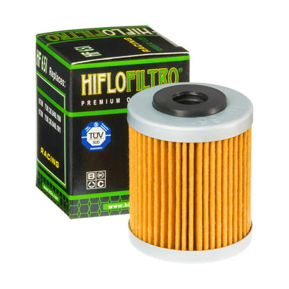 Hiflofiltro Oil Filter HF651