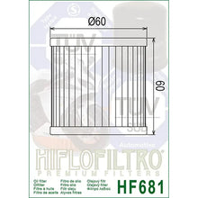 Hiflofiltro Oil Filter HF681