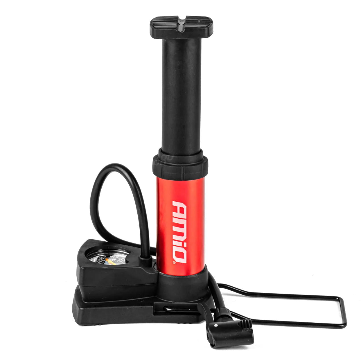 High Pressure Mini foot pump with pressure gauge PU03