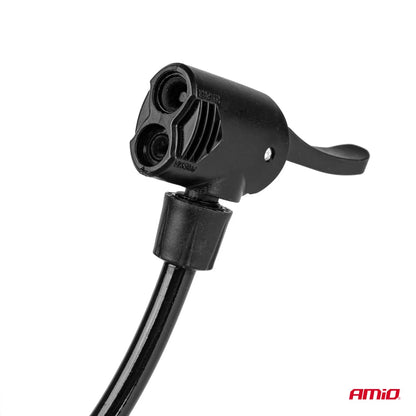 High Pressure Mini foot pump with pressure gauge PU03