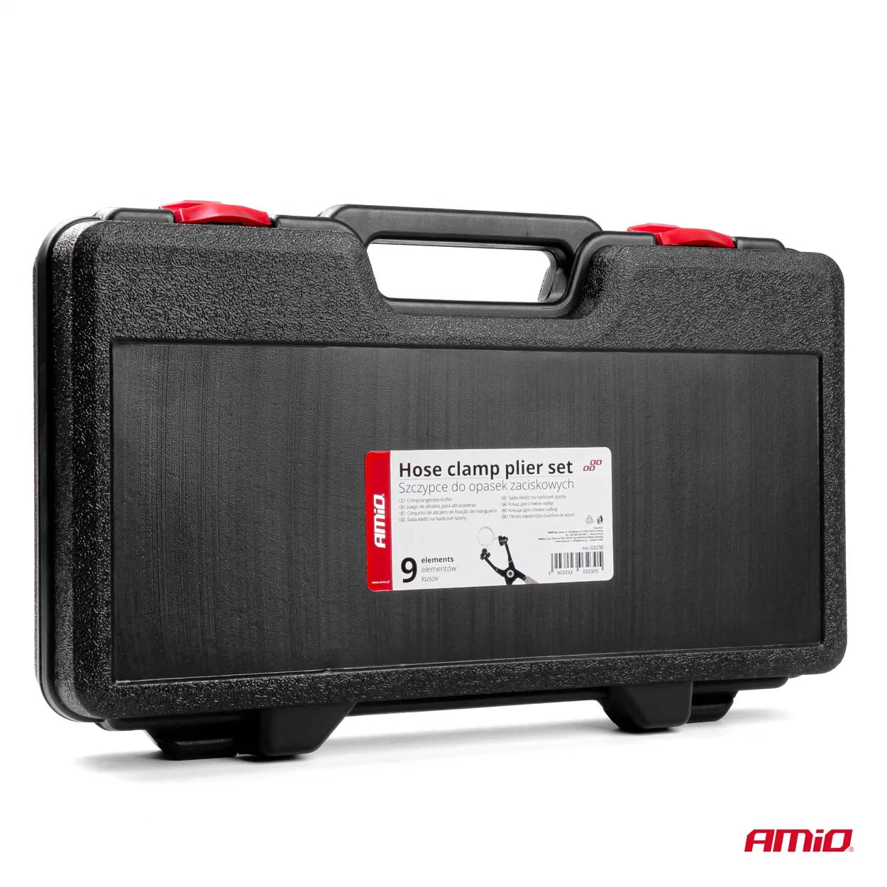 Hose clamp plier set in box 9pcs