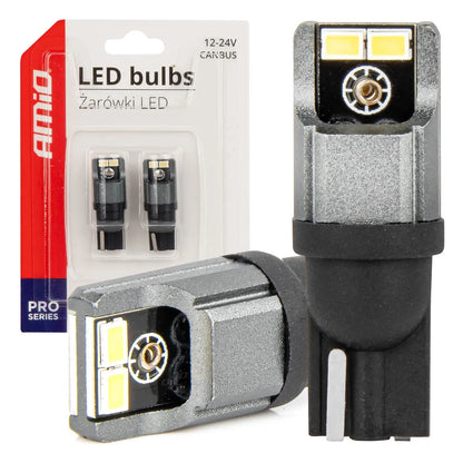 LED bulbs CANBUS 2016 3020 4SMD T10 W5W W10W 12V/24V