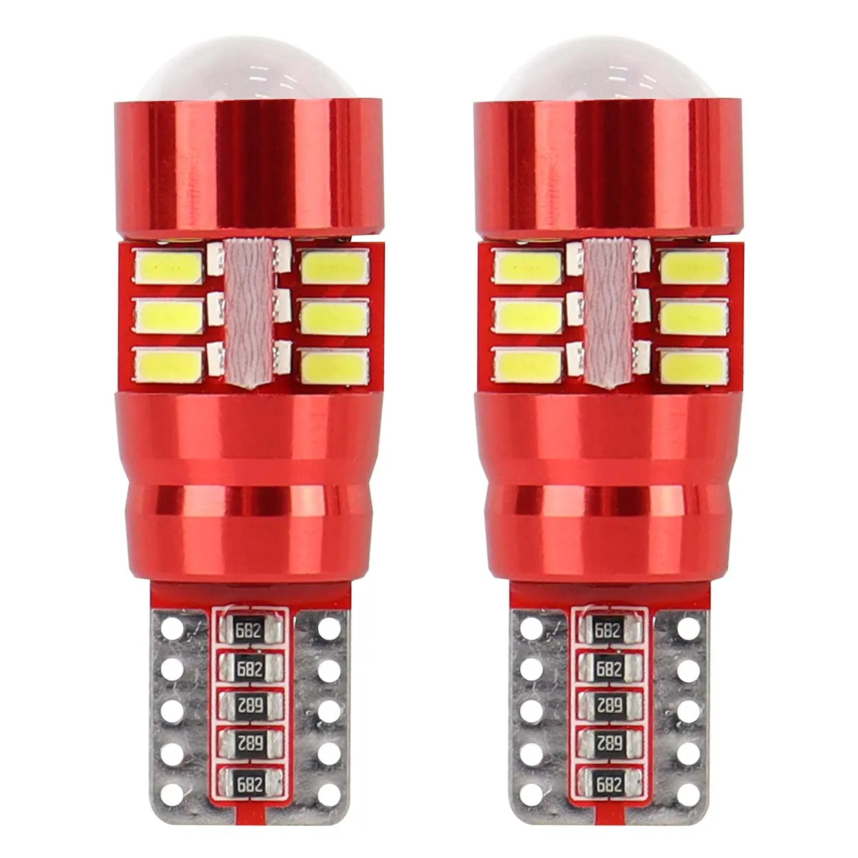 LED CANBUS 27SMD 3014 T10e (W5W) White 12V/24V