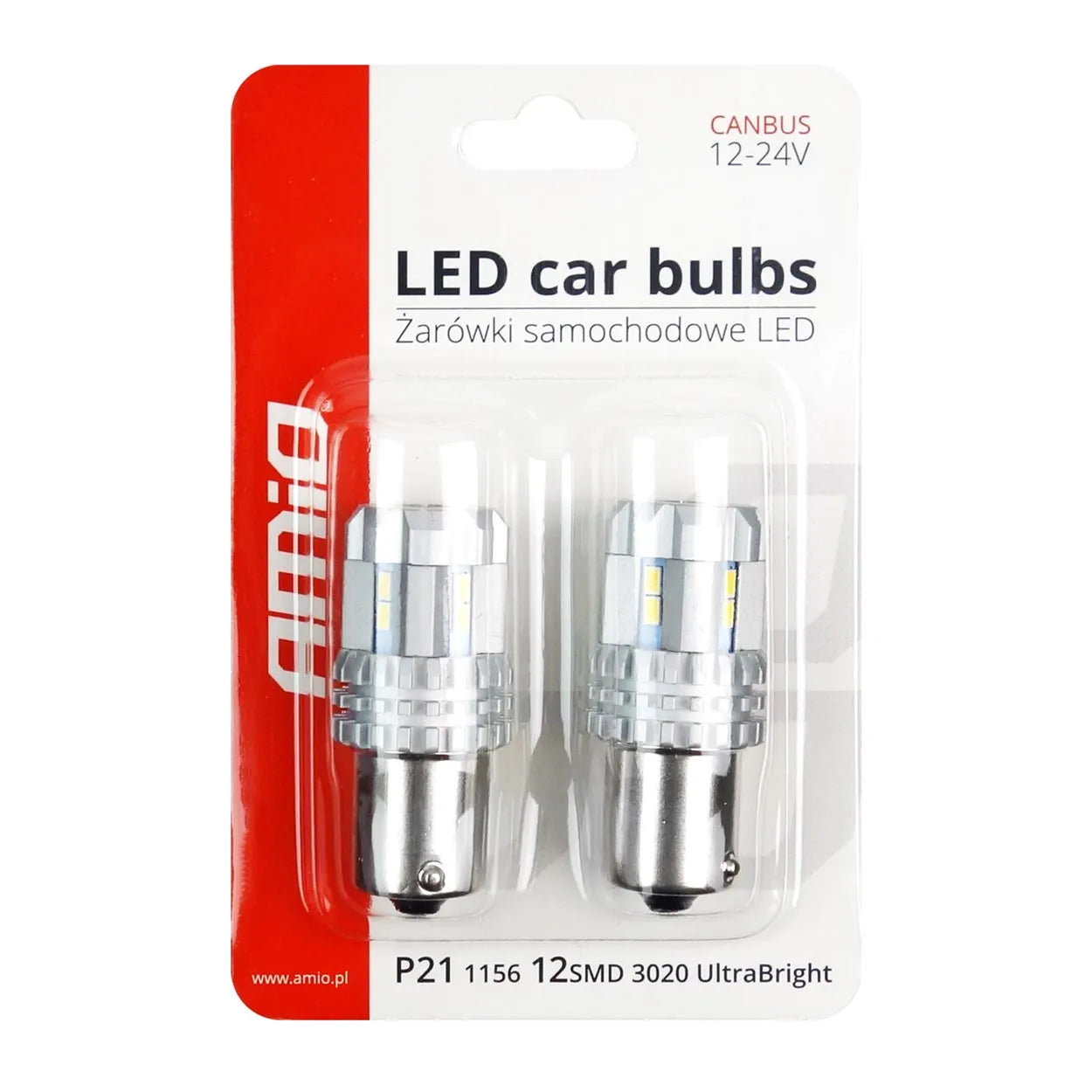 LED CANBUS 3020 UltraBright 22SMD 1156 BA15S P21W R10W R5W White 12V/24V