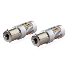 LED CANBUS 3030 24SMD 1156 BAU15S PY21W Amber 12V/24V
