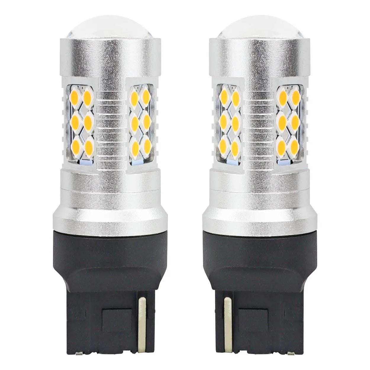 LED CANBUS 3030 24SMD T20 7440 WY21W Amber 12V/24V