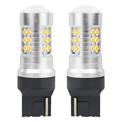 LED CANBUS 3030 24SMD T20 7440 WY21W Amber 12V/24V