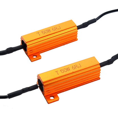 LED Canbus relay resistor 6Ohm 50W
