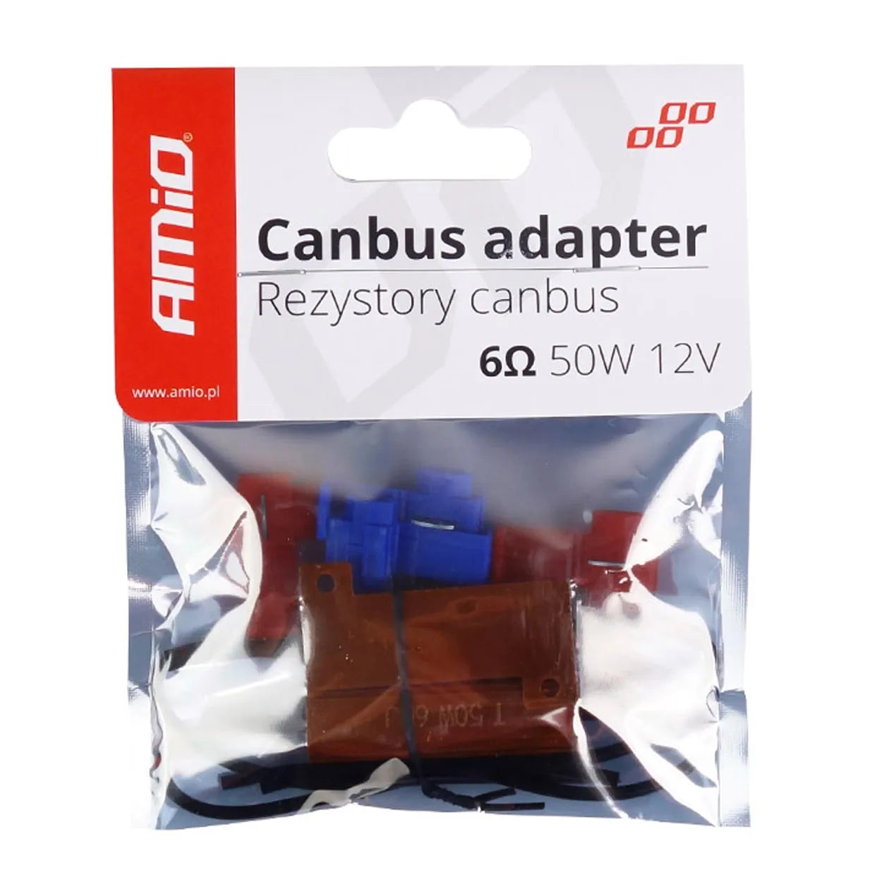 LED Canbus relay resistor 6Ohm 50W