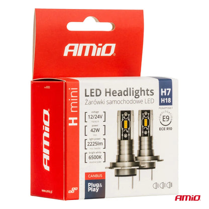 LED Headlights H-mini Series H7/H18