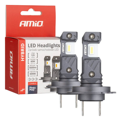 LED Headlights Hybrid series H7 H18 6000K Canbus 60W