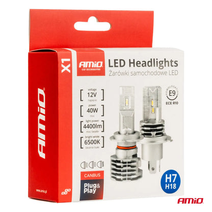 LED Headlights X1 Series H7