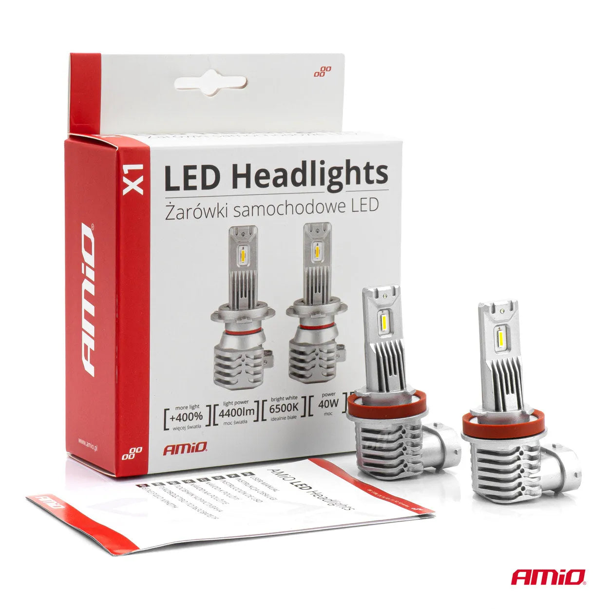 LED Headlights X1 Series H8/H9/H11/H16