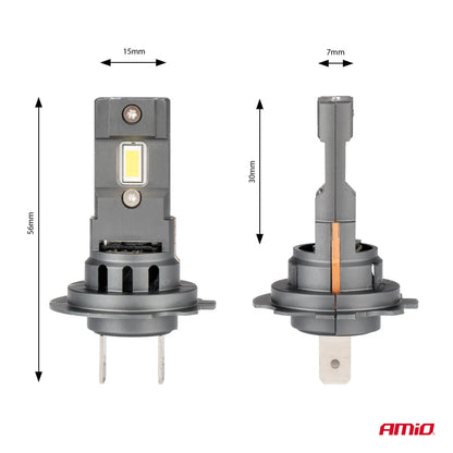 LED Headlights X4-series AVIATOR H7/H18 6500K max 44W