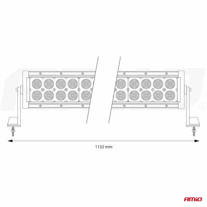 LED Work Light Bar 113 cm 9-36V AWL26