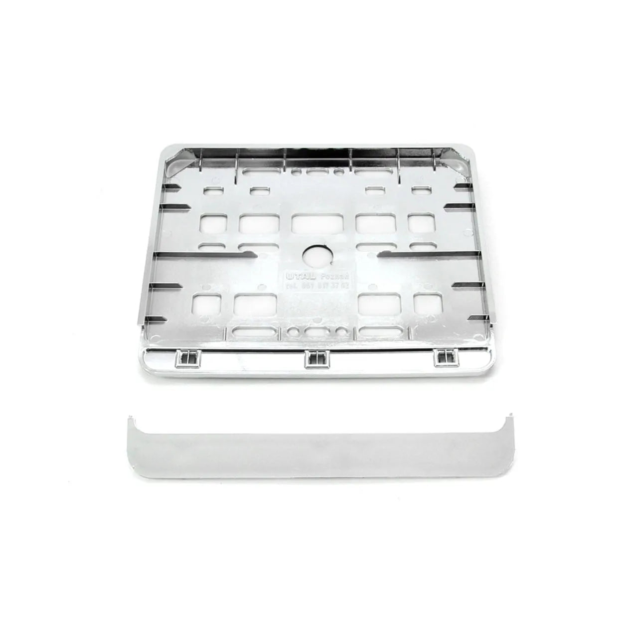 Licence plate frame- motocycle metalic