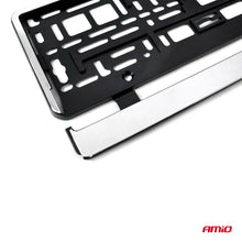 License Plate Frame - chrome