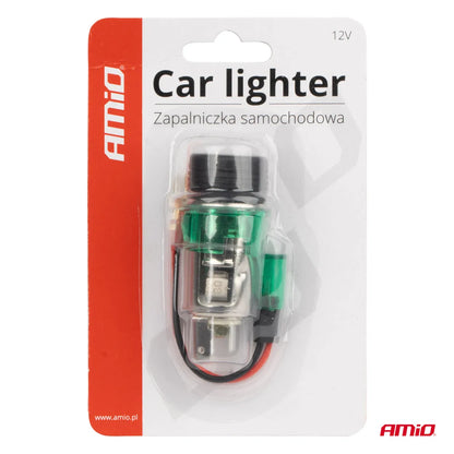 Lighter socket set with green light 12V CLI-03