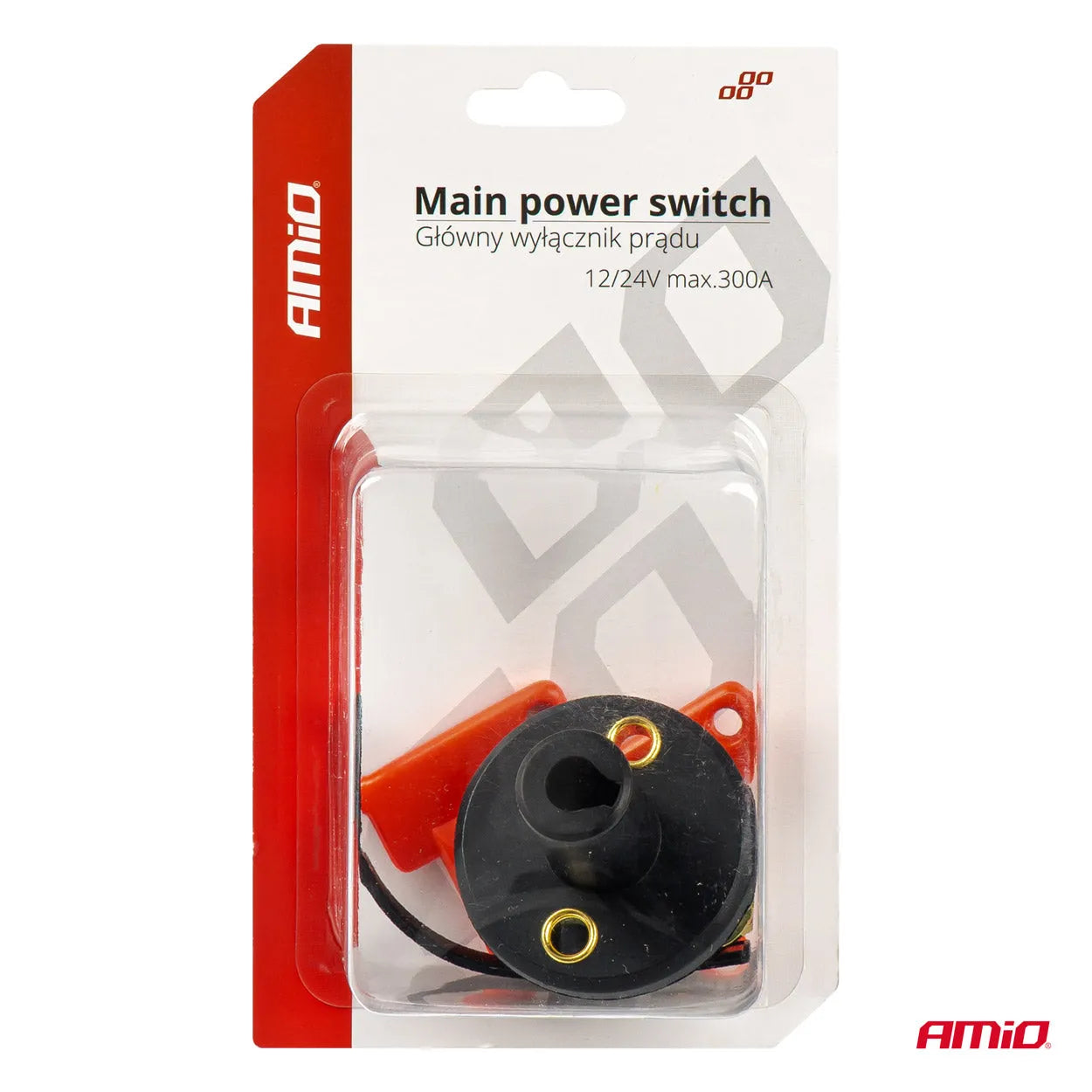 Main power switch 12/24V max 150A peak 300A
