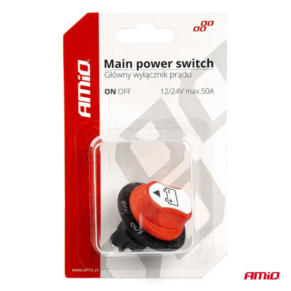 Main power switch 12/32V max 50A peak 300A