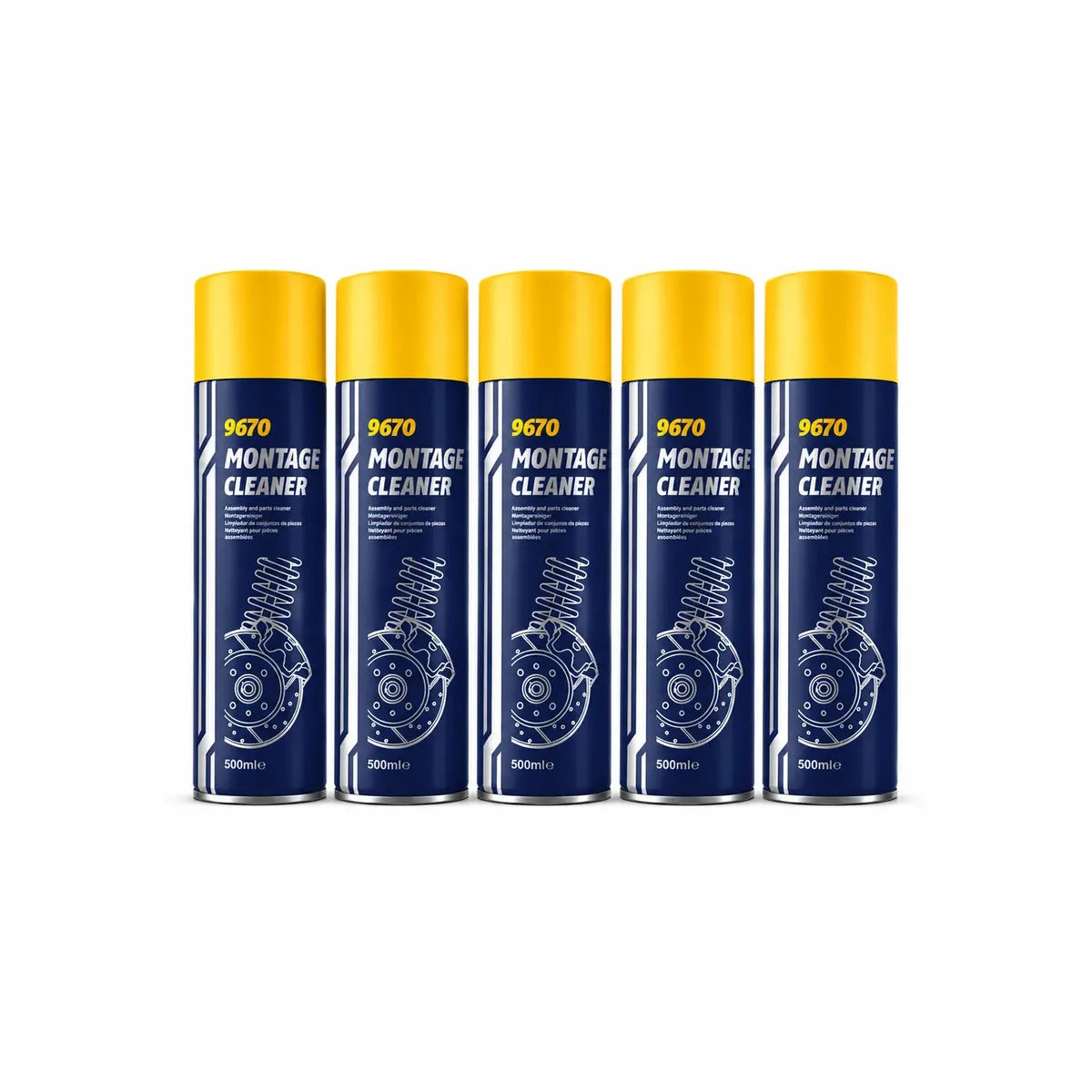 Mannol Brake Cleaner Aerosol 9670 500ML