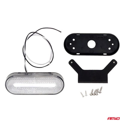Marker outline LED light OM-01-W oval white