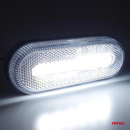 Marker outline LED light OM-01-W oval white
