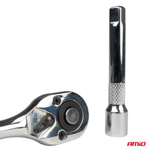 Metric Ratchet Wrench Socket Repair Tool Set 11pcs (1/2 10-24mm)