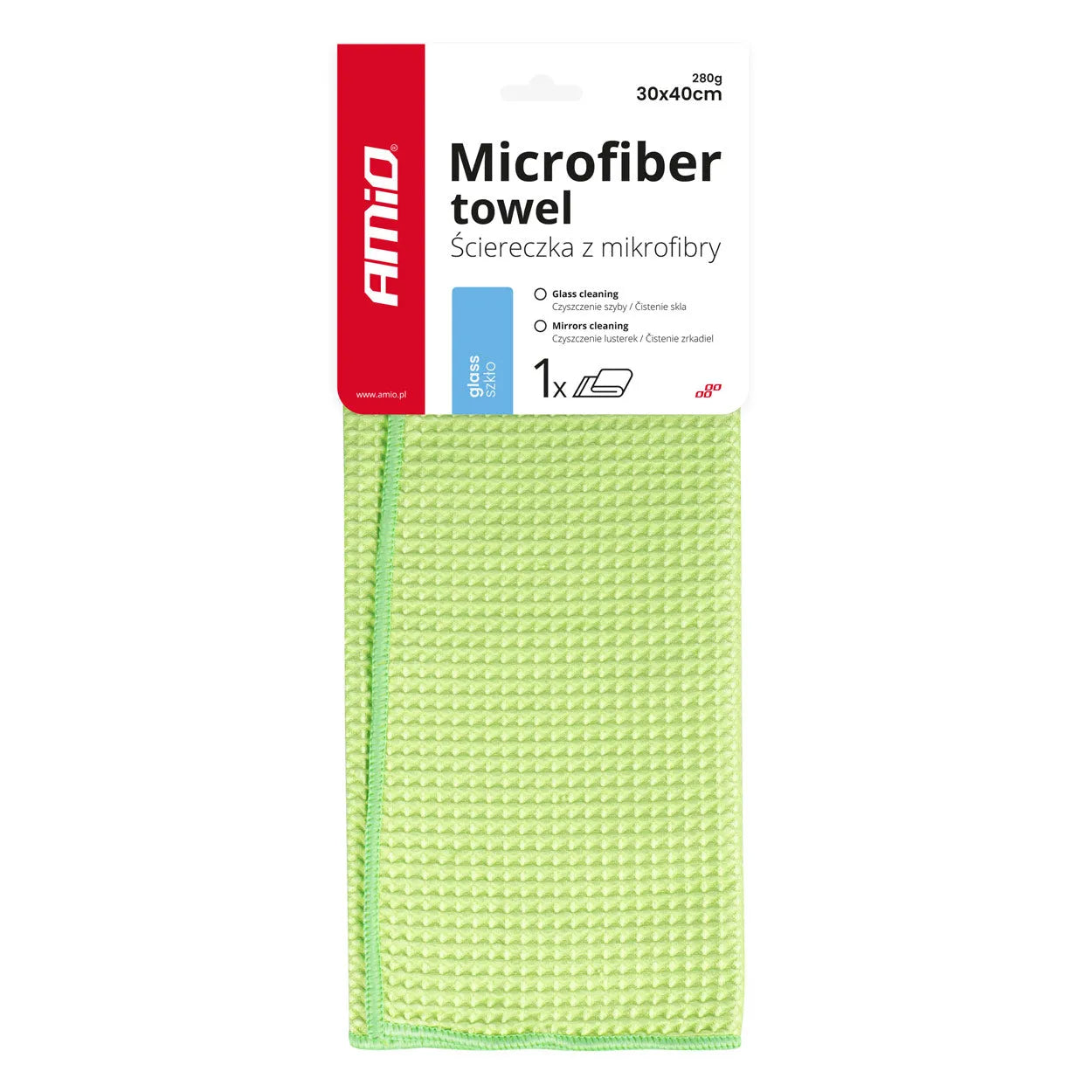 Microfiber cleaning cloth for coarse impurty 30x40cm 280g