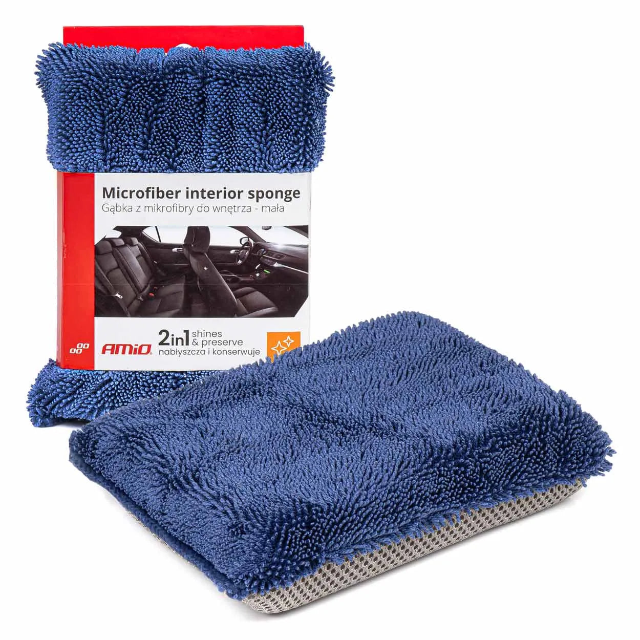 Microfiber interior sponge