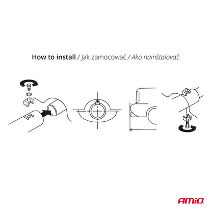 Muffler tail stainless steel MT 004